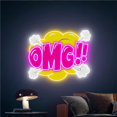 Segno à neon acrilico stampou UV